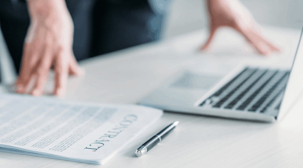 Gestão de contratos para grandes clientes empresariais